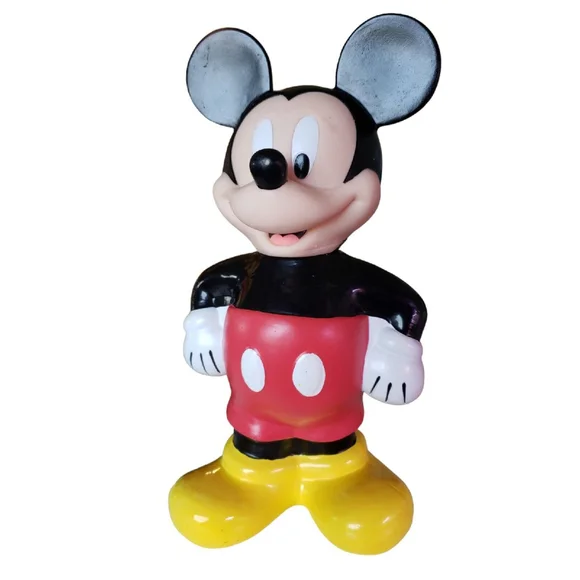 Vintage Walt Disney Land Collectibles Mickey Mouse bottles And Pluto bank - Picture 3 of 16